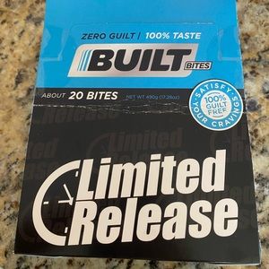 Candy cane brownie built bites